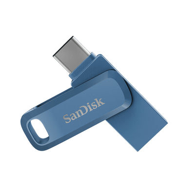 SanDisk Ultra Dual Drive Go USB flash drive 64 GB USB Type-A / USB Type-C 3.2 Gen 1 (3.1 Gen 1) Blue