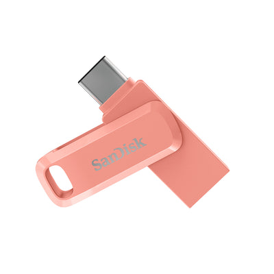 SanDisk Ultra Dual Drive Go USB flash drive 64 GB USB Type-A / USB Type-C 3.2 Gen 1 (3.1 Gen 1) Pink