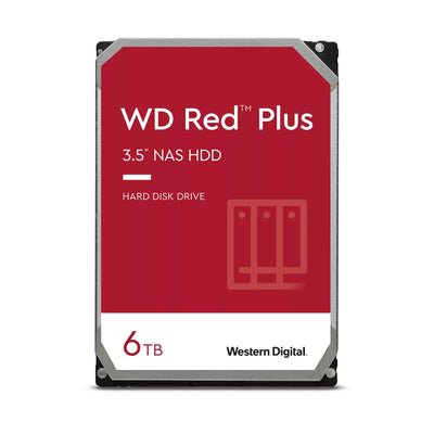 Western Digital Red Plus WD60EFPX internal hard drive 3.5