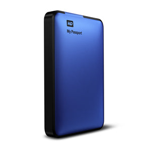 Western Digital 500GB My Passport external hard drive Blue