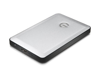 G-Technology G-DRIVE Mobile USB 1000GB external hard drive 1 TB Silver