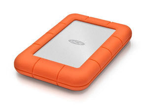 LaCie Rugged Mini 1.5TB, USB 3.0 external hard drive Aluminium, Orange