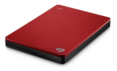 Seagate Backup Plus Slim Portable external hard drive 2 TB Red