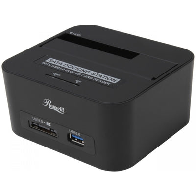 Rosewill RX303-PU3-35B storage drive docking station USB 3.2 Gen 1 (3.1 Gen 1) Type-A Black