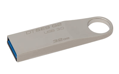 Kingston Technology DataTraveler SE9 G2 USB flash drive 32 GB USB Type-A 3.2 Gen 1 (3.1 Gen 1) Silver