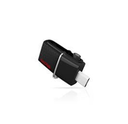 SanDisk SDDD2-016G-A46 USB flash drive 16 GB USB Type-A / Micro-USB 3.2 Gen 1 (3.1 Gen 1) Black