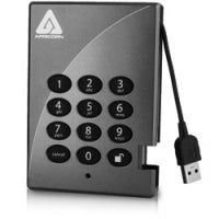 Apricorn A25-PL256-500 external hard drive 500 GB Black