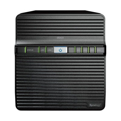 Synology DiskStation DS423, 4-bay NAS Desktop Ethernet LAN Black RTD1619B
