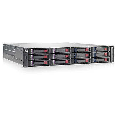 HPE StorageWorks P2000 disk array 24 TB Rack (2U)