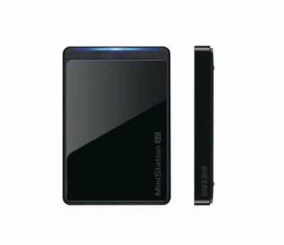 Buffalo MiniStation 500GB external hard drive Black