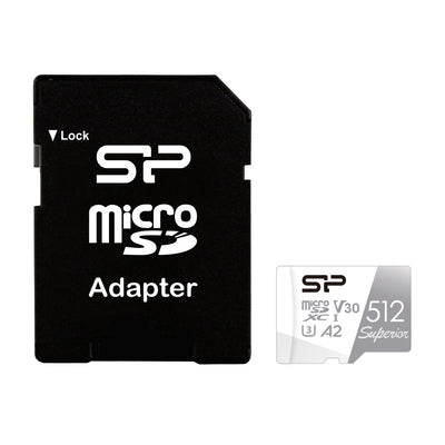 Silicon Power SP512GBSTXDA2V20SP memory card 512 GB MicroSDXC UHS-I Class 10