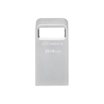Kingston Technology DataTraveler Micro USB flash drive 64 GB USB Type-A 3.2 Gen 1 (3.1 Gen 1) Silver